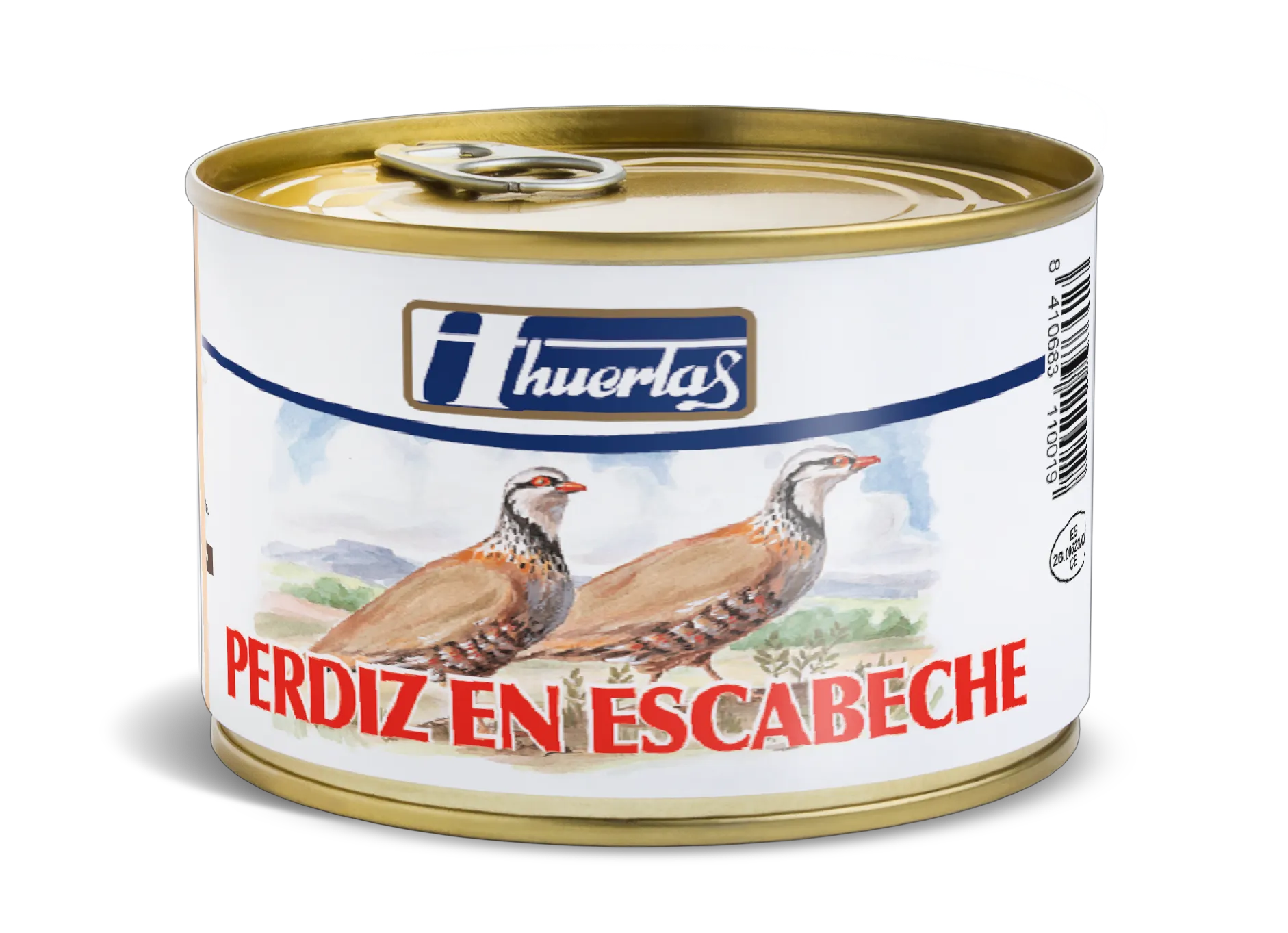 Perdiz Escabeche 1/2 KG Oval Huertas