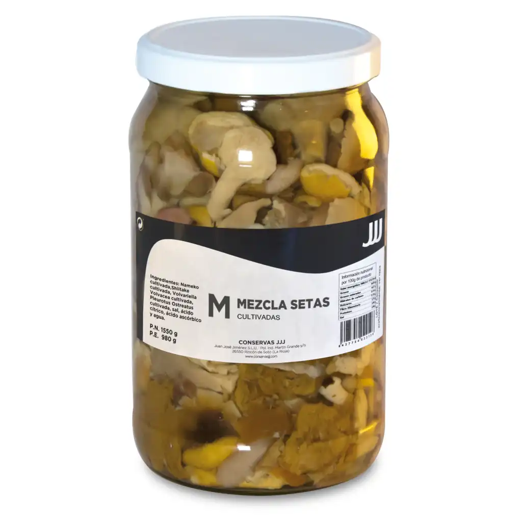 Mezcla setas JJJ tarro 500 g