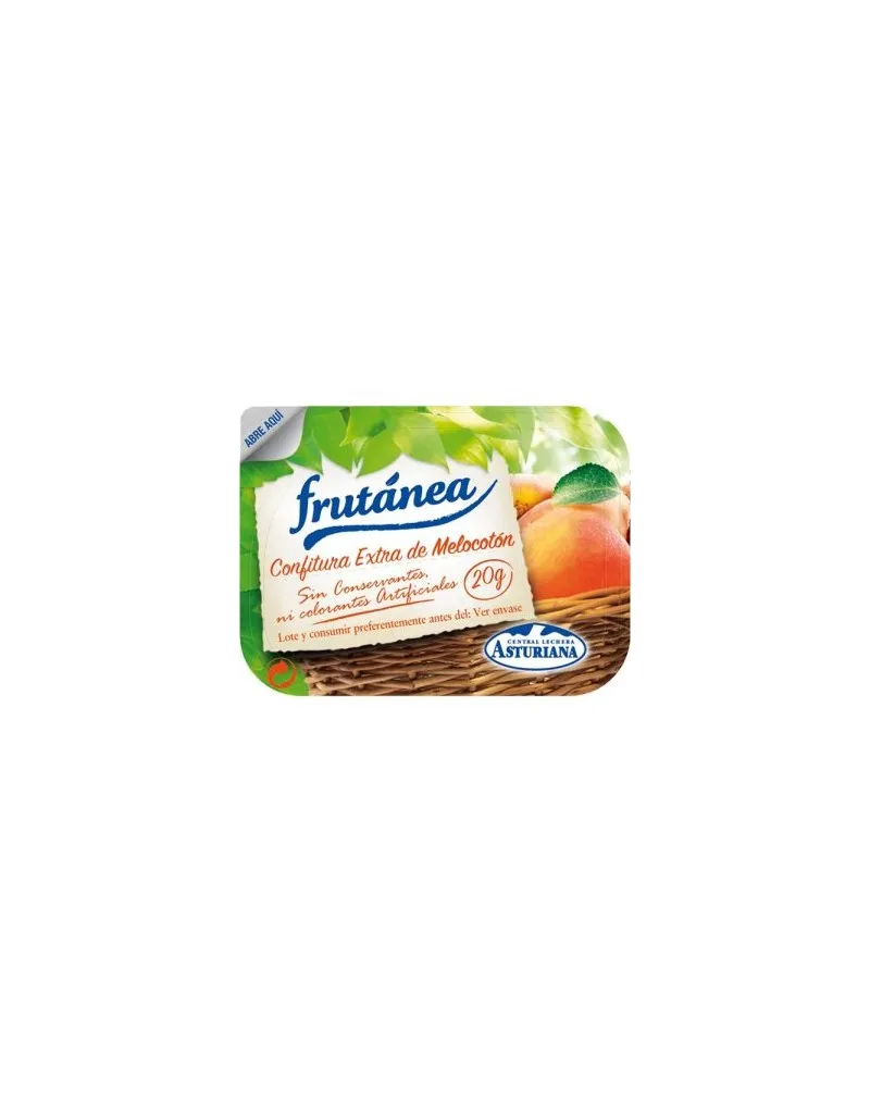 Confit Melocotón Asturiana Cj96u 20gr