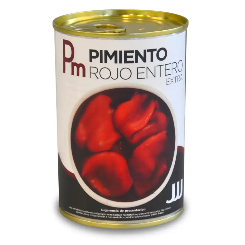 Pimiento morrón JJJ lata 2 kg