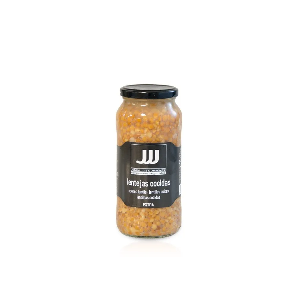 Lentejas Nat Jjj en Tarro Cristal 580 g