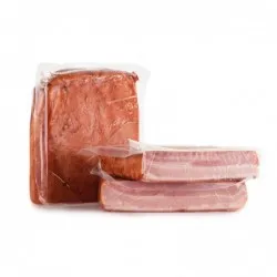 Bacon Ahumado Mitades Pergal 1/2 Piezas