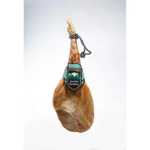 Jamón Reserva Pobo+cuchillo+afilador Ves