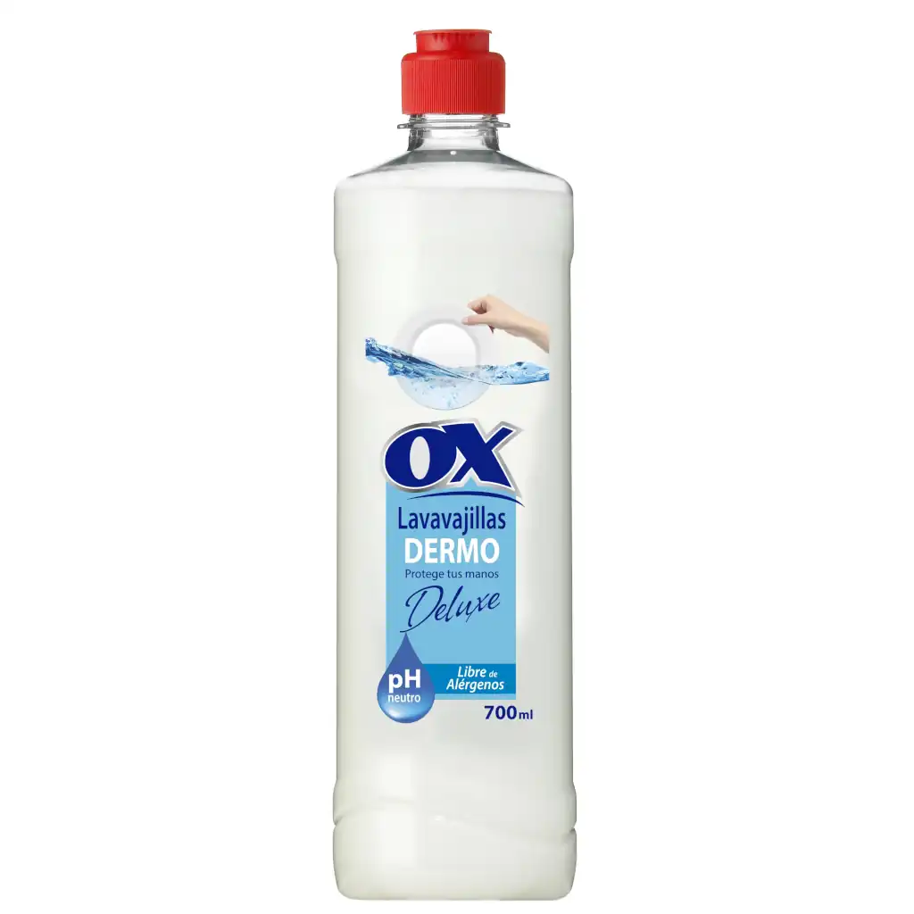 Lavavajillas Ox Dermo Blanco 700 cc