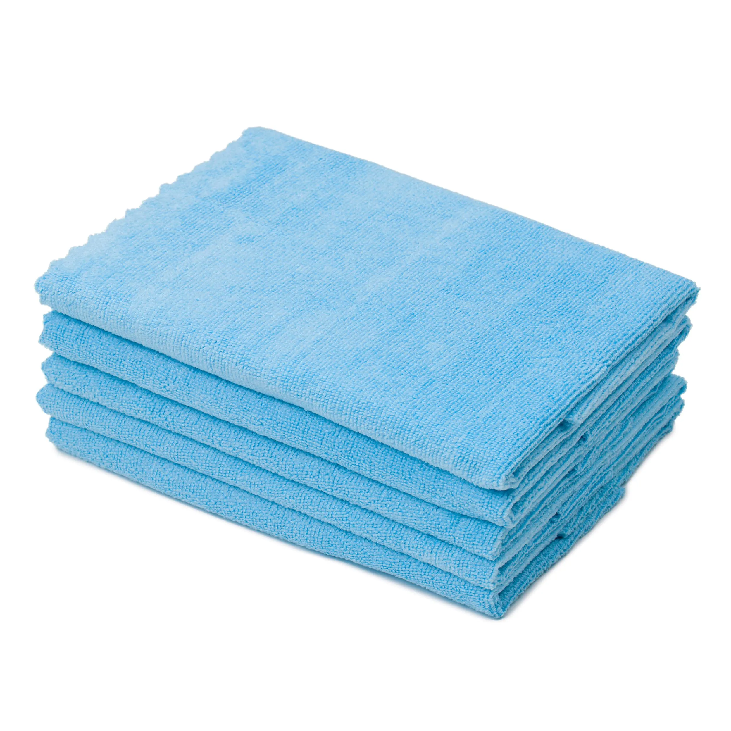 Paño Vajilla Microfibra Azul 6u 50/50