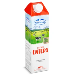 Asturiana Mg Entera en Brik 1 l