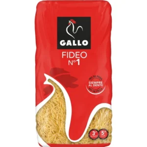 Fideos Gallo N 1 en pack de 450 g