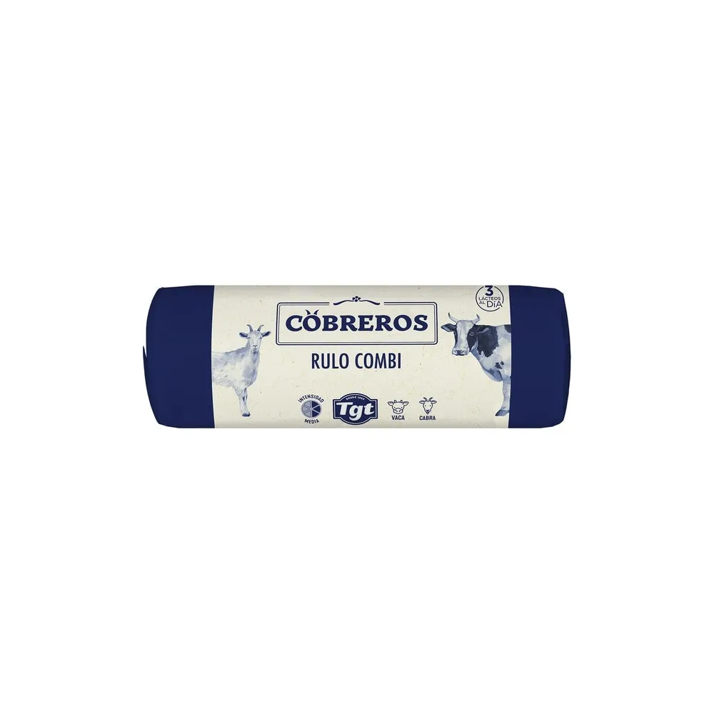 Queso Rulo Combi Vaca Cabra Tgt 1 kg