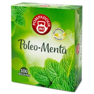 Poleo Pompadour 100 Sobres Estuche Bar