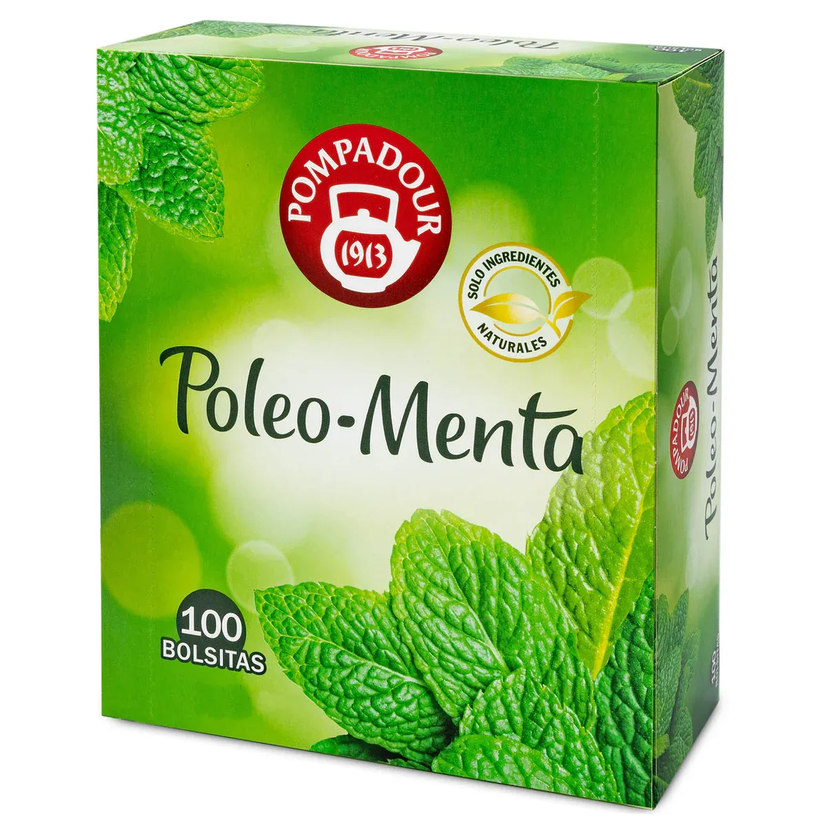 Poleo Pompadour 100 Sobres Estuche Bar