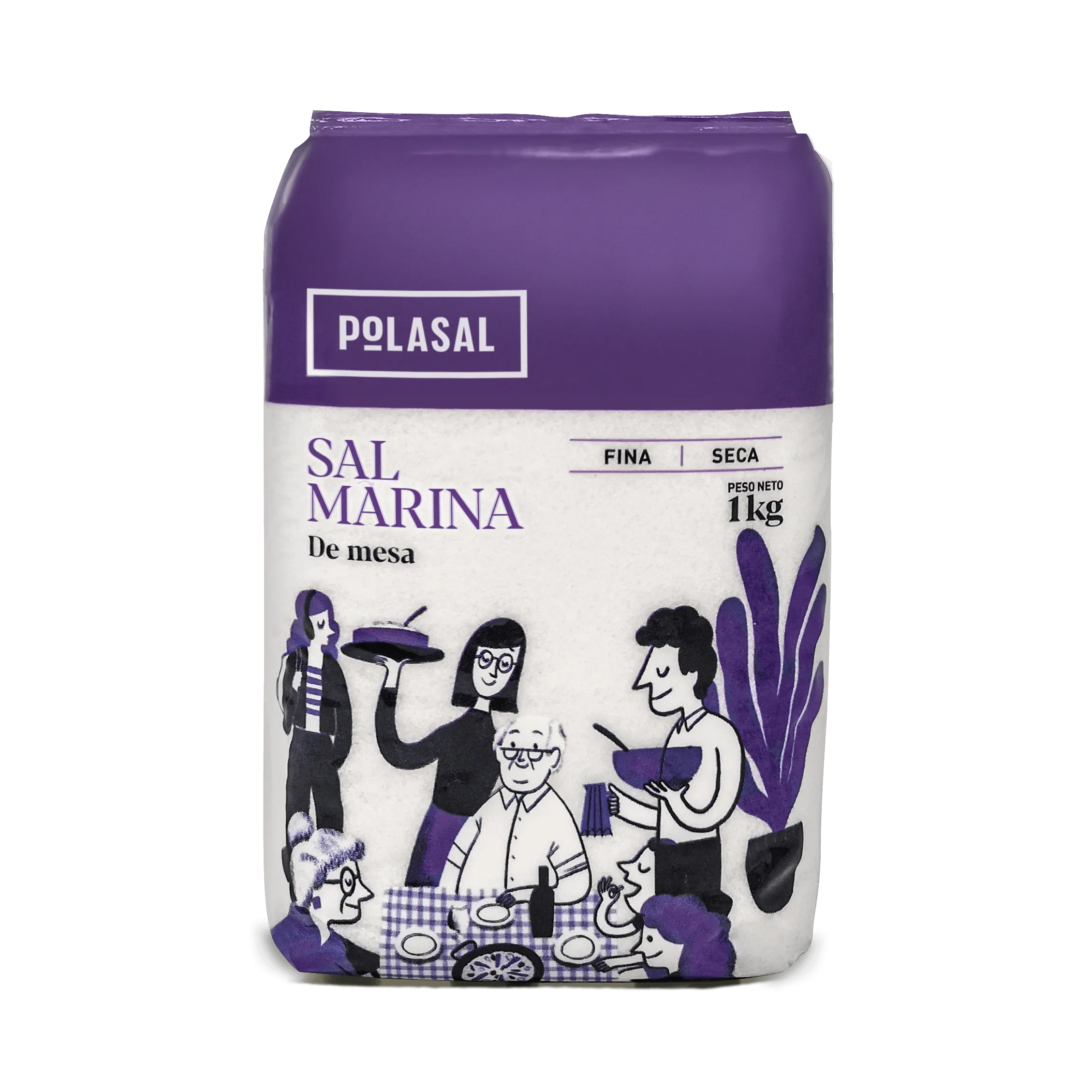 Sal Polosal Paquetes Sueltos 1 kg