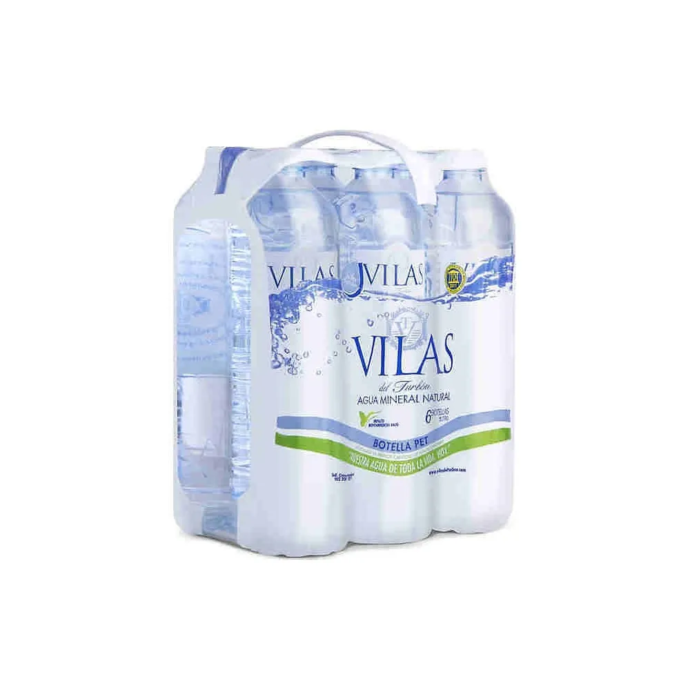 Agua Vilas del Turbón 1 L PET pack 6