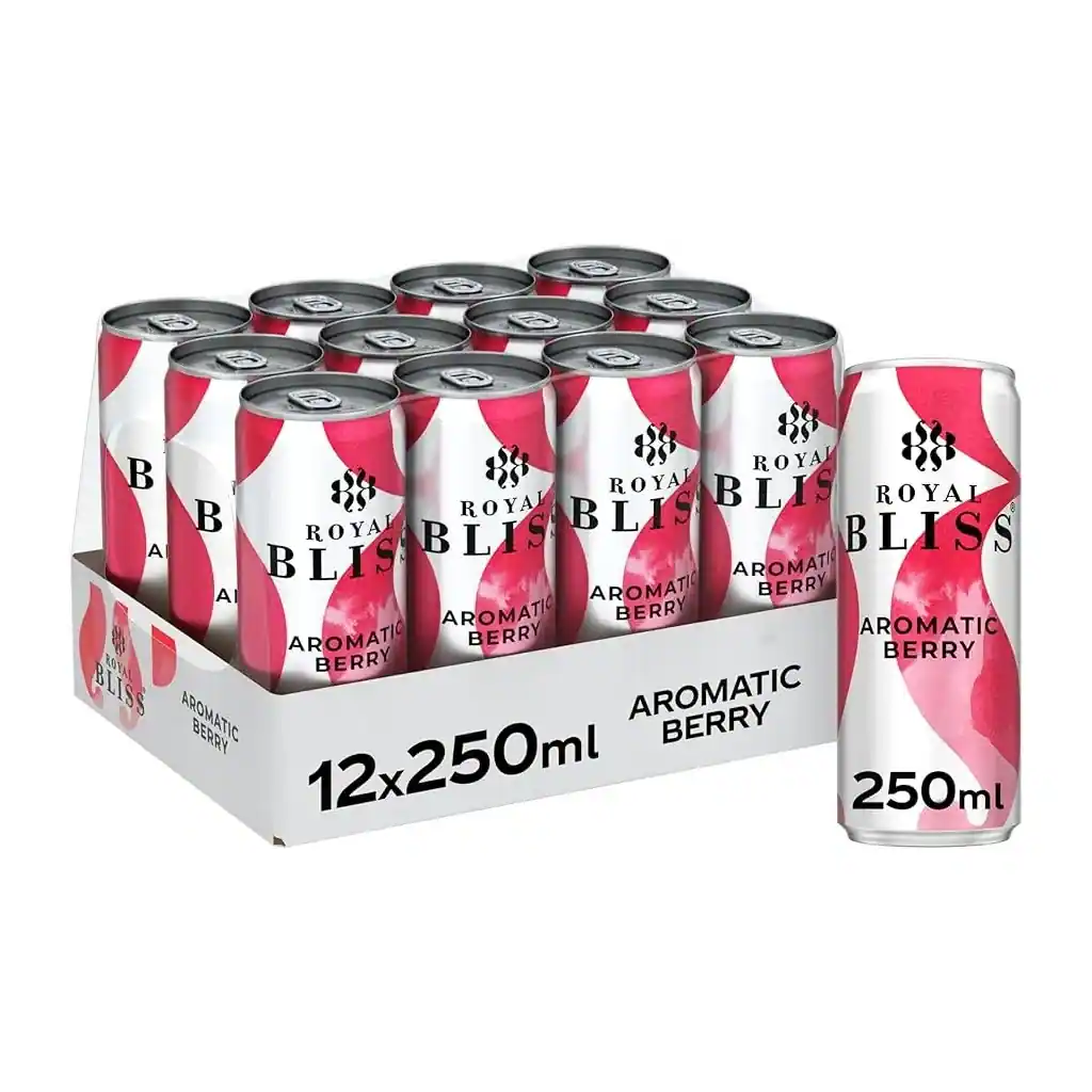 Royal Bliss Arom Ber Lata 250 caja de 24