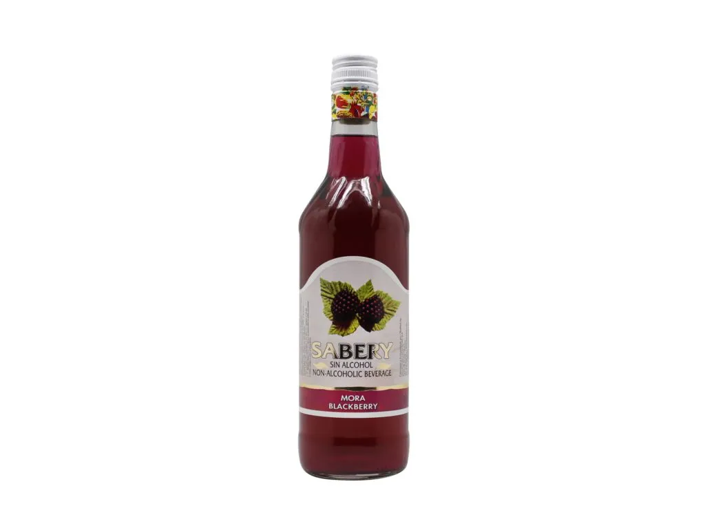 Licor Mora Sin Alcohol Sabery 70 cl