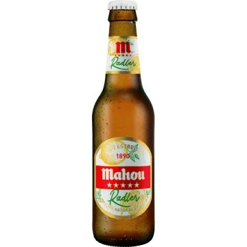 Cerveza Mahou Radler 1/3 24 Latas