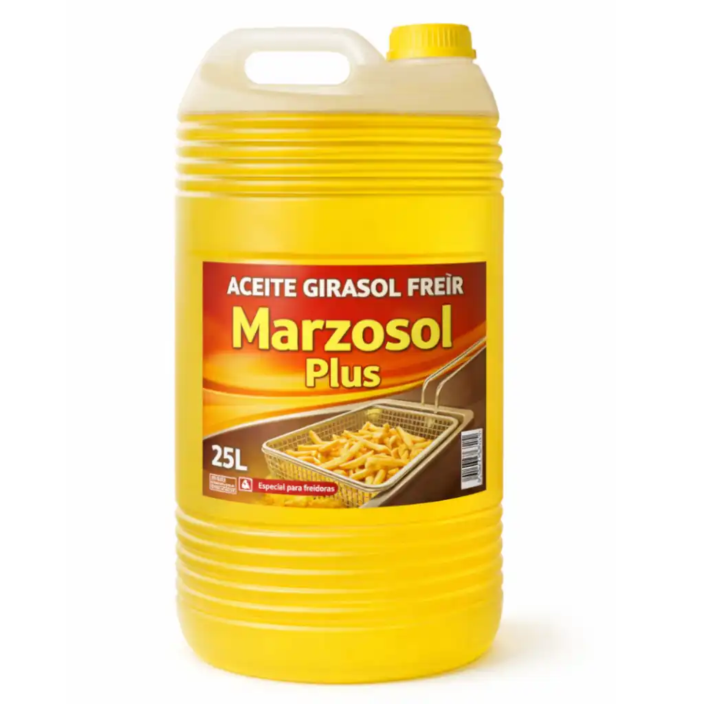 Aceite Girasol Freir Marzosol Plus 25 Litros