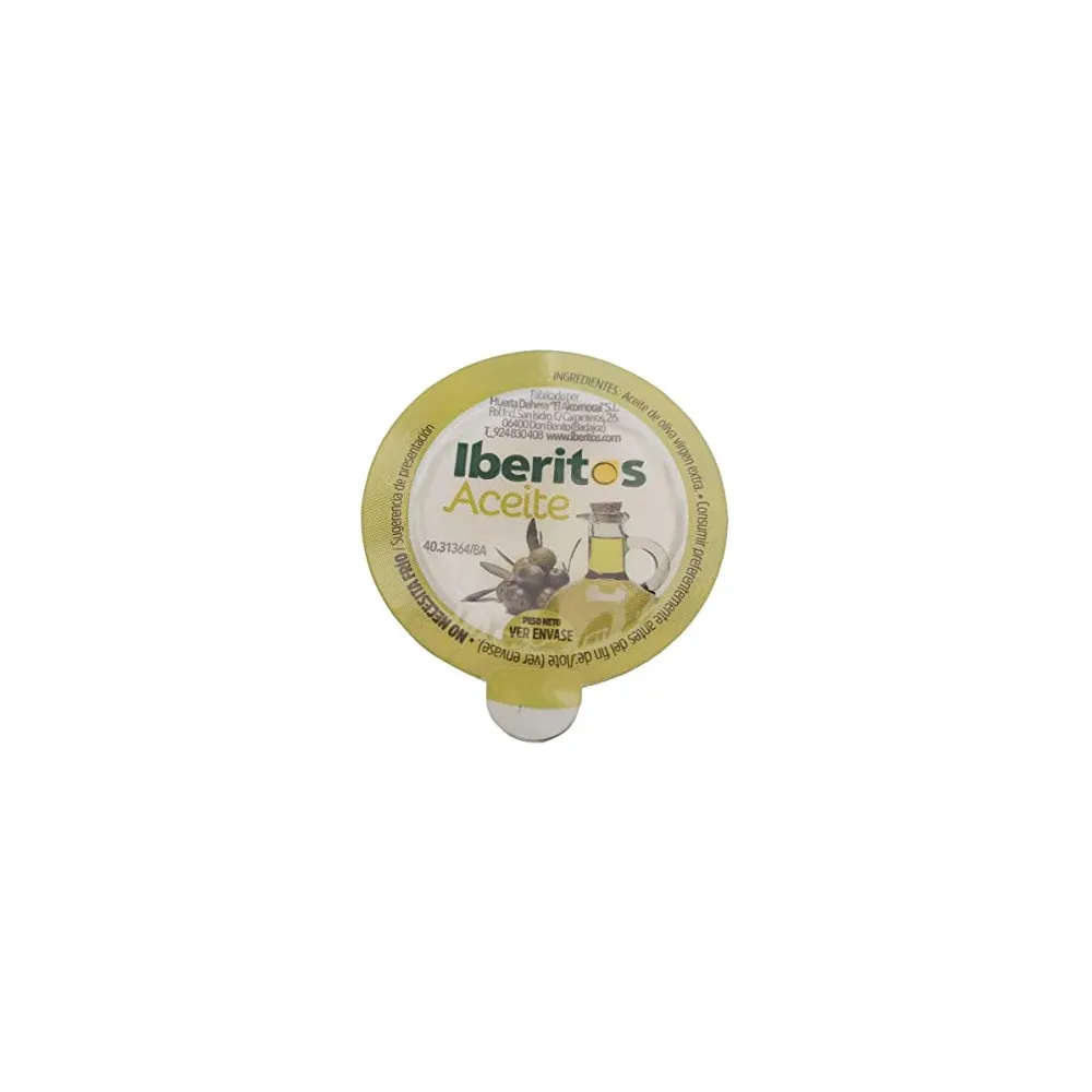 Aceite Oliva Monodosis Iberitos pack 168x10 ml