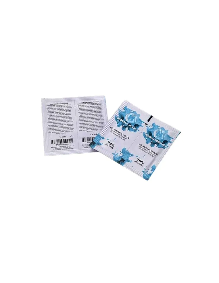 Sobres Gel Hidroalcoholico 1000 U de la marca Germitox