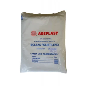 Bolsas Polietileno Transparentes 27/35 1kg