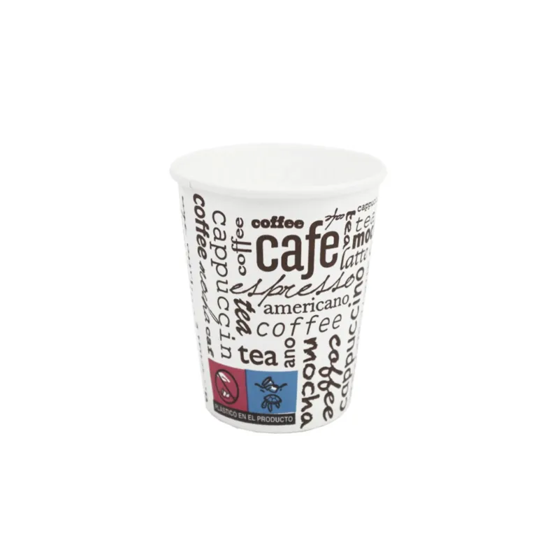 Vaso Cartón 7 Onzas 220 ML Vending 50u