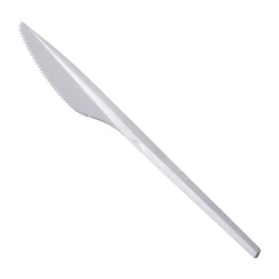 Cuchillo Plastico Reutilizable Pack 100 U