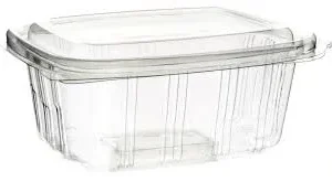 Tarrina Pet 500 Tapa Alta de marca generica en pack de 50 unidades
