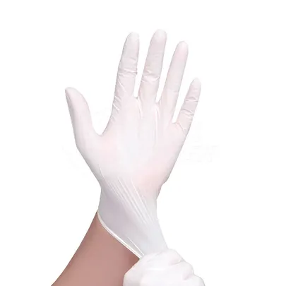 Guantes Vinilo M de la Marca en pack de 100 unidades