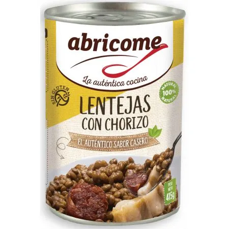 Abricome Lentejas con Chorizo 1/2
