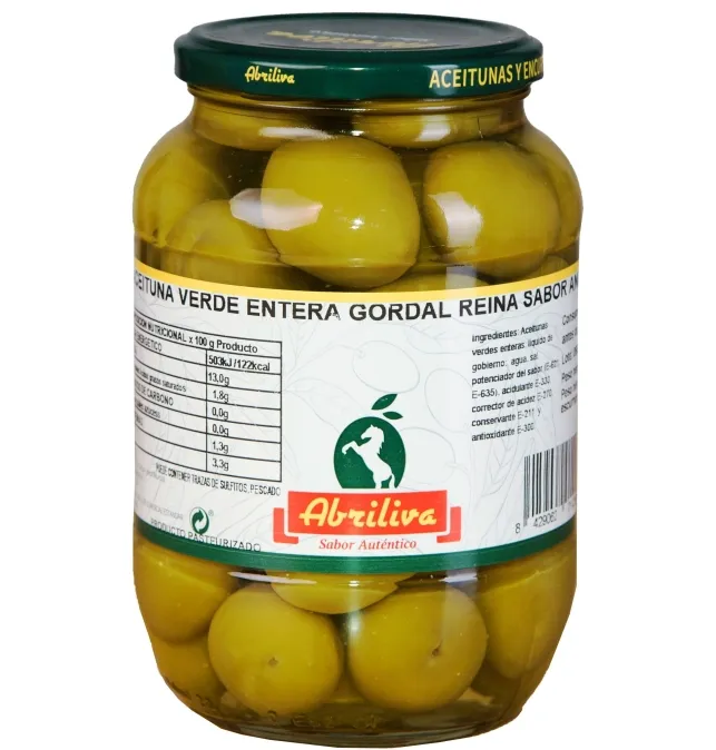 Abriliva Olivas Anchoa Galón Cristal 3 Kg