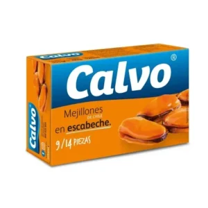 Calvo Conserva de Mejillones Escabeche Chile 9/14