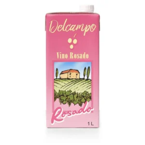 Delcampo Vino Rosado en Brik 1L