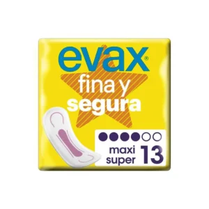 Evax Fina y Segura Maxi 13 Unidades