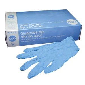 Guantes Nitrilo Azul T/l100unid.