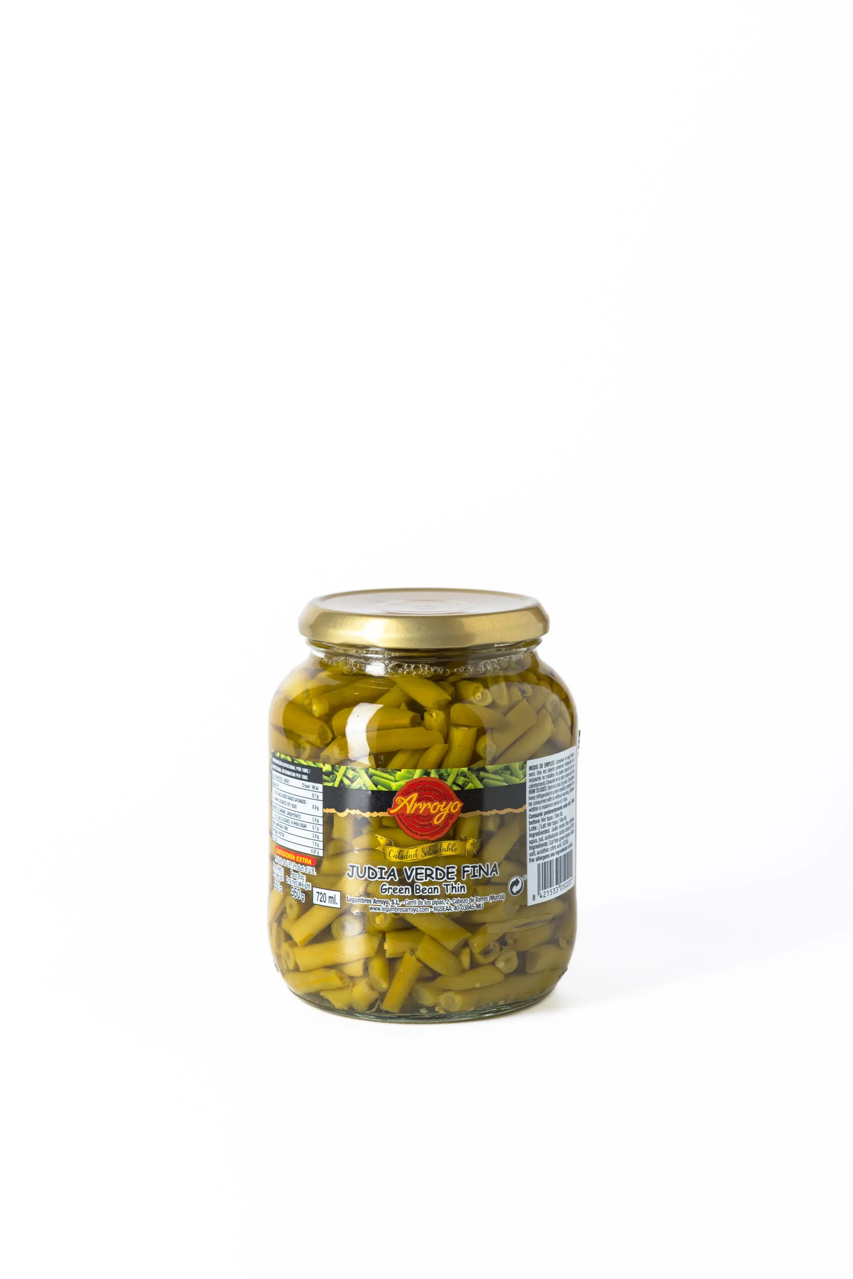 Judía Verde Fina T- Arroyo 720 ml