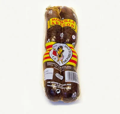 LA MONREALENSE MORCILLA ARROZ 0.40KG APX