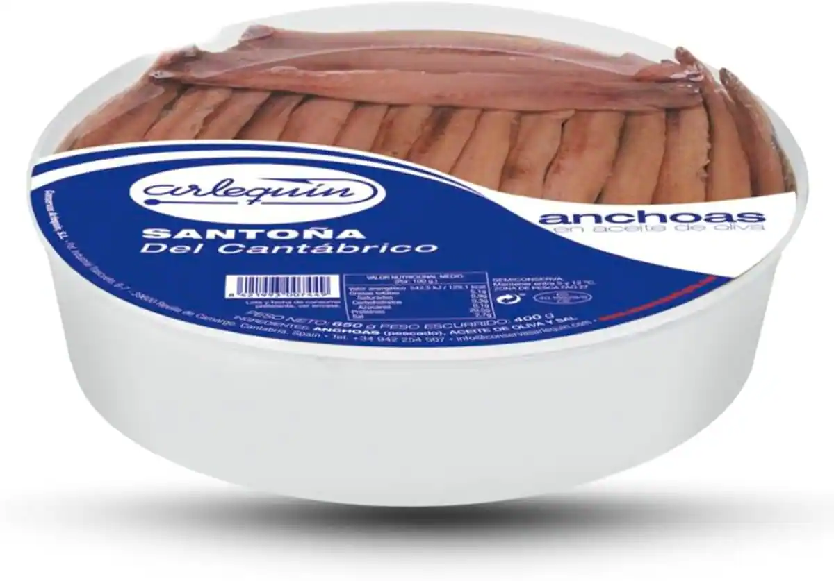 Anchoas Arlequin Ro-1000 Cantábrico