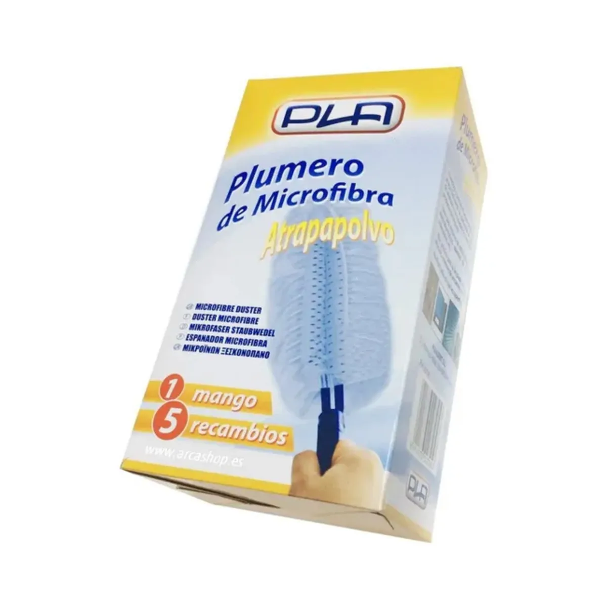 Pla Plumero 1 Mango + 5 Recambios Ref.740