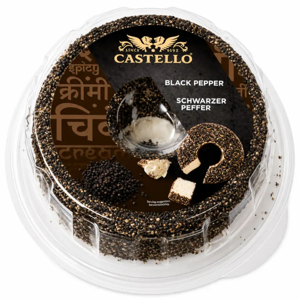 Queso Castello Tolko Pimienta 1 kg
