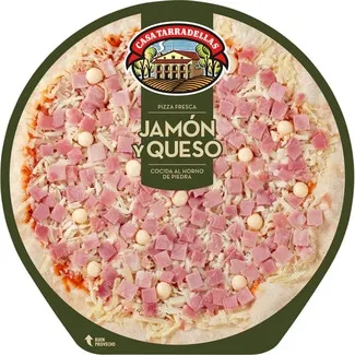 Tarradellas Pizza Jamón Y Queso